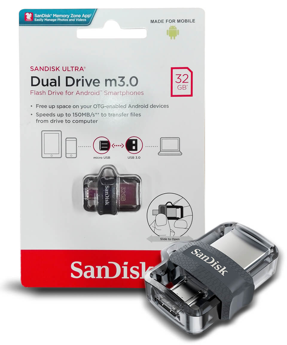 Sandisk Clé USB 256 Go USB 3.1 haute vitesse 150 MB - s en métal
