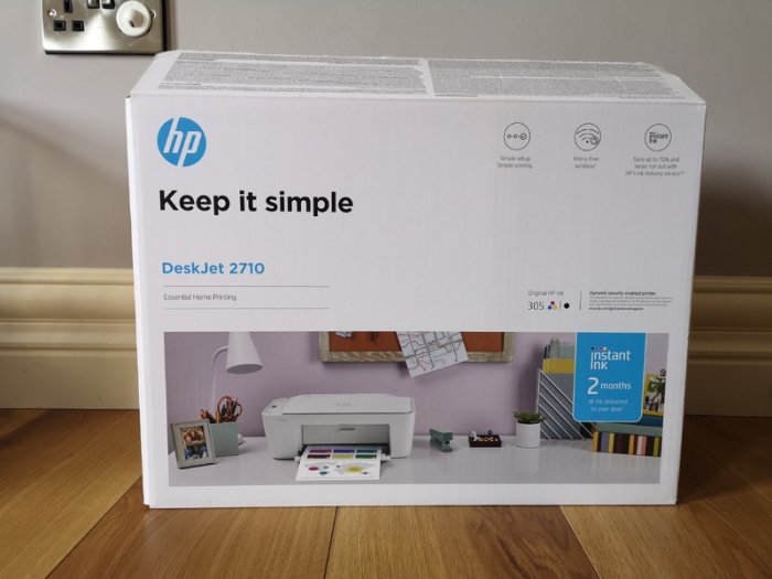 HP DeskJet 2710 Imprimante tout-en-un – Wi-Fi 5AR83B – Sbimali