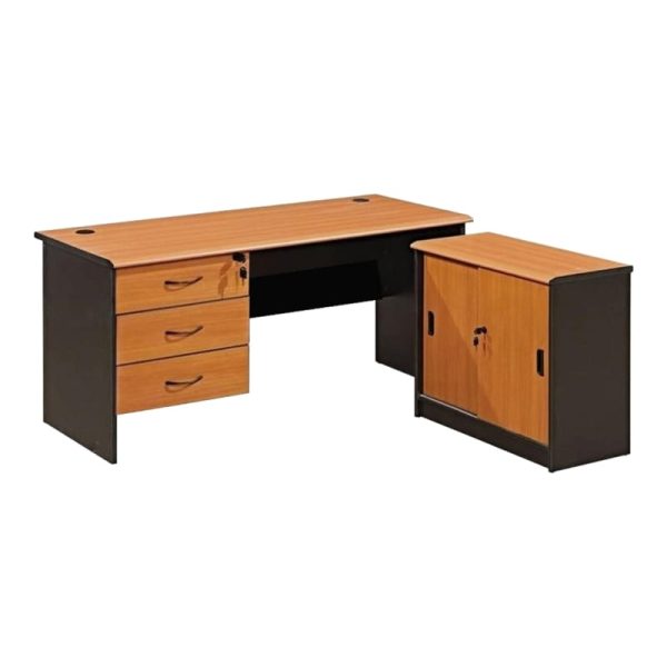 Table bureau 1m60 avec retour