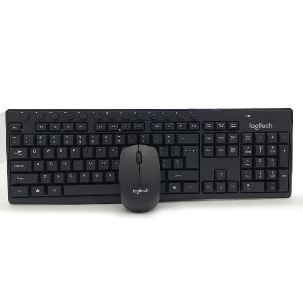 Logitech Clavier + Souris Wireless – Combo Mk290 – Sans Fil – Noir