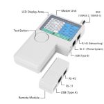 Testeur de câble réseau LAN RJ11 RJ45 USB BNC LAN pour UTP STP LAN – Image 6
