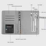 Bloc Notes multifonctions avec alimentation 6000 mAh et calculatrice - Clé USB 16GB – Image 4
