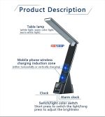 Chargeur sans fil pour lampe de bureau DP-S24PRO – Image 6