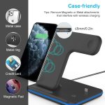 Support De Chargeur Sans Fil Qi 15W 3 En 1 – Image 5