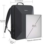 Sac à dos semi dur et léger 15,6 pouces d’ordinateur portable – Image 2