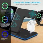 Support De Chargeur Sans Fil Qi 15W 3 En 1 – Image 7