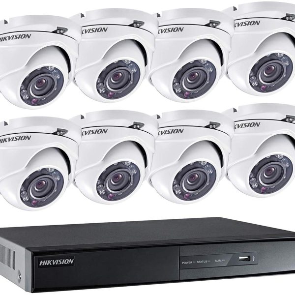 Kit vidéo surveillance 8 cameras et dvr Turbo HD Hikvision