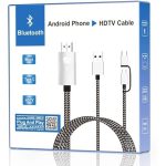 Bluetooth Transfer Audio USB HDMI Cable for IOS Type C Micro USB Android Phone Connect to TV HDTV Video Adapter Cable