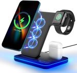 Support De Chargeur Sans Fil Qi 15W 3 En 1 – Image 2