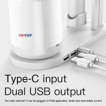 SUNSKY Chargeur sans fil 6in1 Lampe de bureau multifonction – Image 2