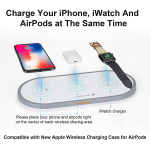 Station de charge San fil pour iphone airpod apple watch