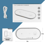 Station de charge San fil pour iphone airpod apple watch – Image 4