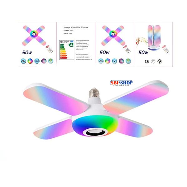 Lampe de musique à déformation pliante