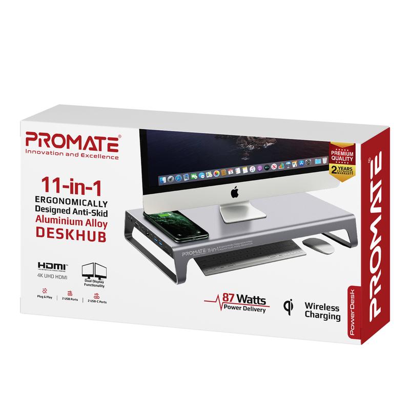 Print Promate PowerDesk USB-C Hub 11 in 1 – Image 1