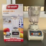 Mixeur Blender 2en1 – STPE-8858 – 1.5 L – 300 W – Blanc