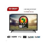SMART  TV 24" LED HD - STT-2411- Wifi Et Régulateur De Tension - Noir