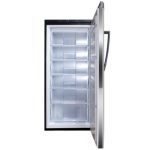 SMART Congélateur Vertical STCD-325 - 280 L - Gris/Noir – Image 2