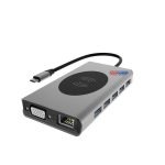 Adaptateur Type-C multifonction 13 en 1 + Chargeur Sans Fil – Image 4