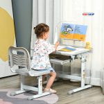 Table d’étude pour enfants, pupitre et chaise – Image 3
