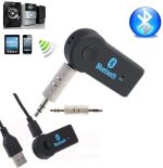 Car Wireless Bluetooth Aux Audio Receiver Hand Free