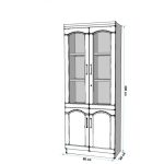 Armoire 2 battants AL 116 – Image 4