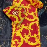 Pagne Tissu avec Sac à main