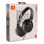 JBL TUNE 500 Black Wired On-Ear Headphones