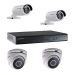Kit vidéo surveillance 4 cameras et dvr Turbo HD Hikvision – Image 8