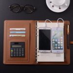 Bloc Notes multifonctions avec alimentation 6000 mAh et calculatrice - Clé USB 16GB – Image 5
