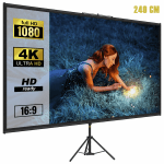 Écran Trepied 2,4M X 2,4M Projection