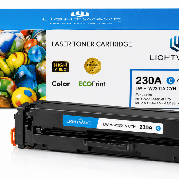 Lightwave LW-H-W2301A CYN Toner 230A
