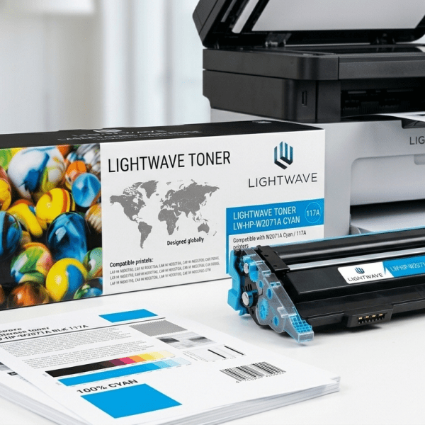 Lightwave LW-H-W2071A CYN 117A Toner