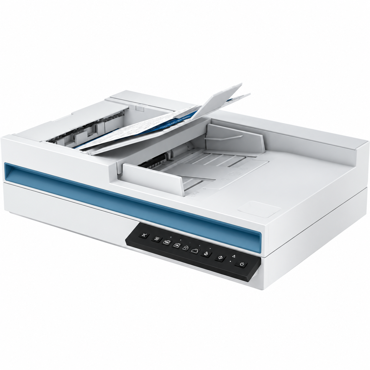 Scanner de bureau moderne avec chargeur automatique Scanner HP ScanJet Pro 2600 f1 – Scanner Professionnel avec Chargeur Automatique – Image 1